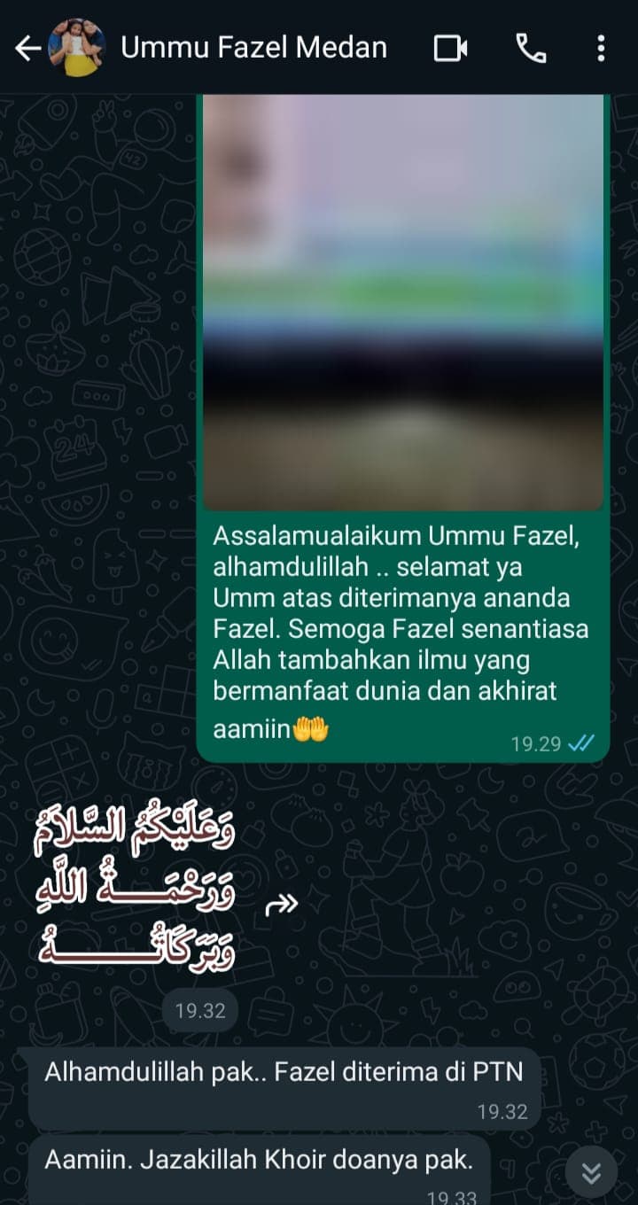 Beberapa Prestasi siswa
